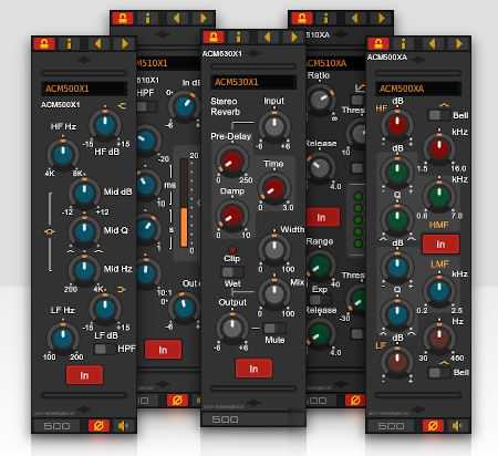 ACMT ACM500X Series Plug Ins v3.3.0 虚拟模拟混音环境