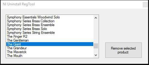 Native Instruments Uninstall RegTool 康泰克卸载\注册表清理工具