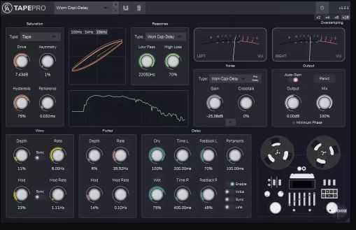 Caelum Audio Tape Pro v1.3.1 多效果磁带音频插件