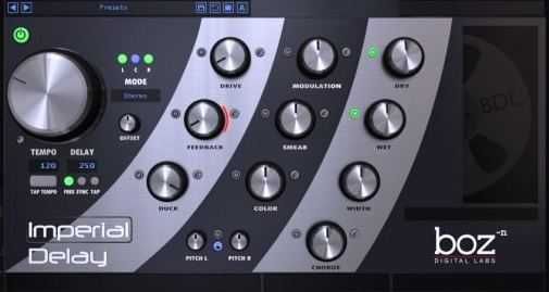 Boz Digital Labs Imperial Delay v1.5.11 帝国延迟插件