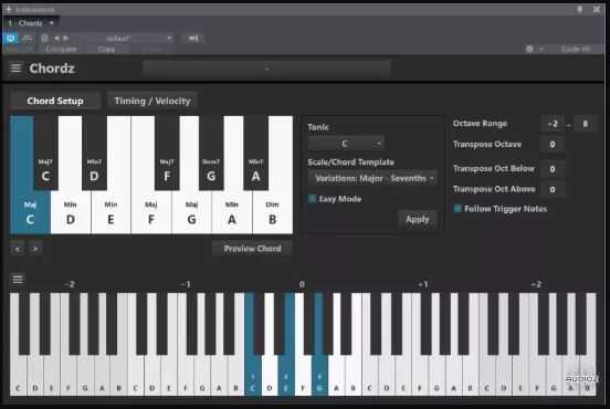 CodeFN42 Chordz v1.14 单音变和弦