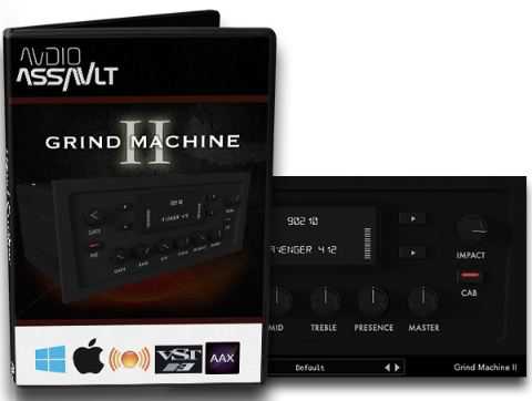 Audio Assault Grind Machine II v1.6 金属吉他放大器