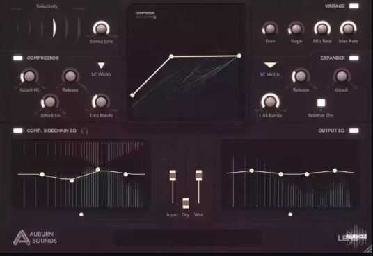 Auburn Sounds Lens v1.3.0 多段压缩器\相位均衡器