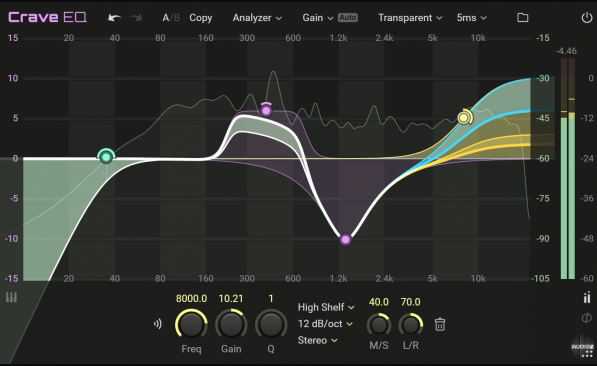 Crave DSP Crave EQ 2 v2.2.13 均衡器插件