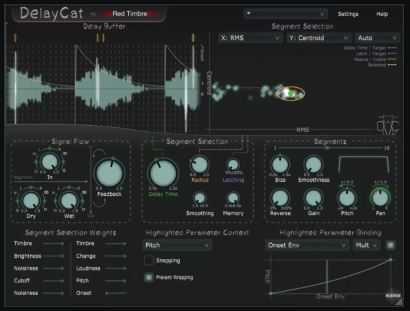 Red Timbre Audio Delay Cat v1.0.8 终极延迟插件