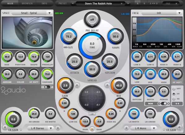 2CAudio Aether v1.6.1 算法混响器 + 扩展预制