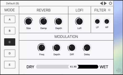 Clark Audio Drift Reverb v1.0 混响插件