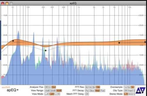 ApulSoft apEQ VST v1.3.1 高精度均衡器/分析仪