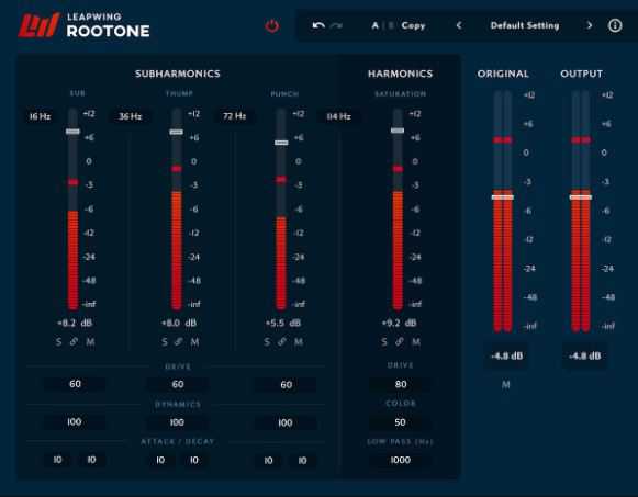 Leapwing Audio RootOne v1.10.4 谐波发生器和塑造器