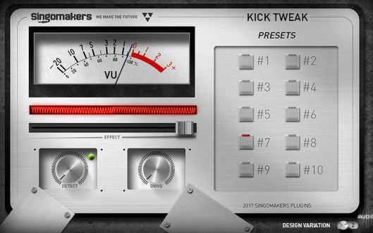 Singomakers Kick Tweak Kick Drum Enhancer v1.3.0 底鼓效果器