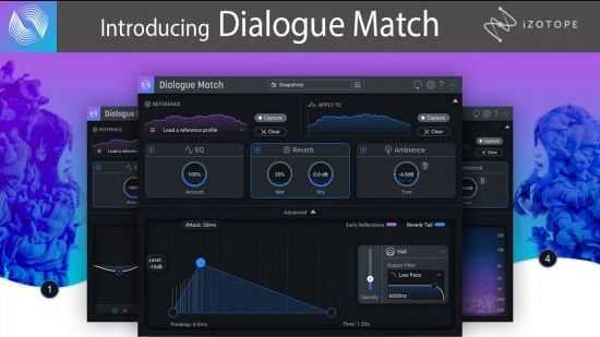 iZotope Dialogue Match v1.3.0 后期制作软件