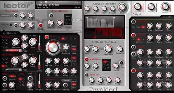 Waldorf Lector v1.18 声码器