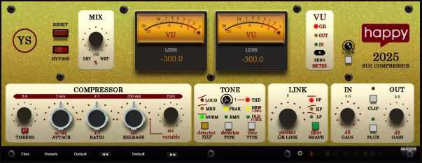 Yuri Semenov YS My Happy BUS Compressor v1.0.1 经典压缩机插件