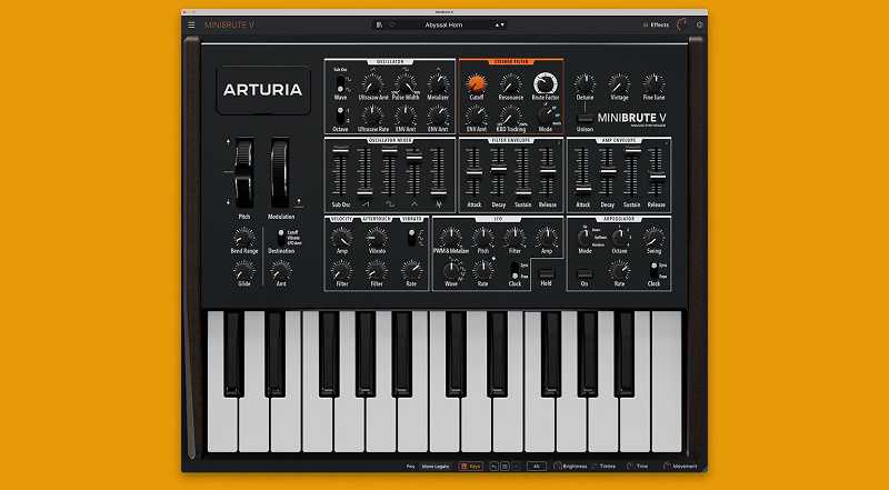 Arturia MiniBrute V 迷你野兽合成器 ( 243MB )
