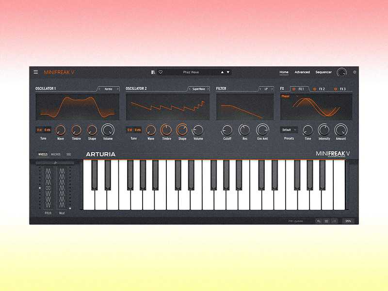 Arturia MiniFreak V 实验合成器 ( 208MB )
