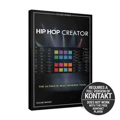 Realitone Hip Hop Creator 嘻哈音乐合成器 ( 4.3GB )