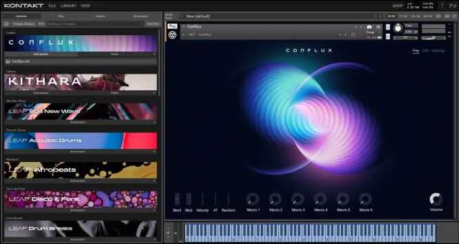 Native Instruments Conflux 实验合成器