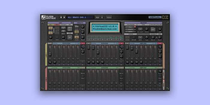 Plugin Boutique VirtualCZ 旗舰合成器 ( 40MB )