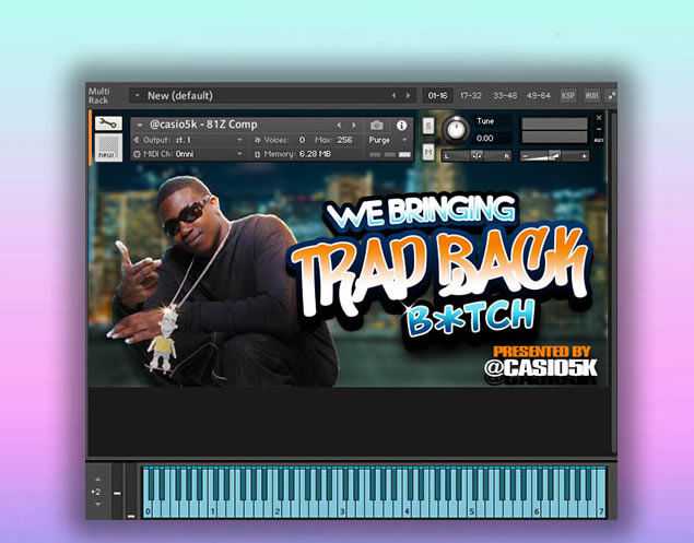 Casio5k Trap Back 打击节奏库