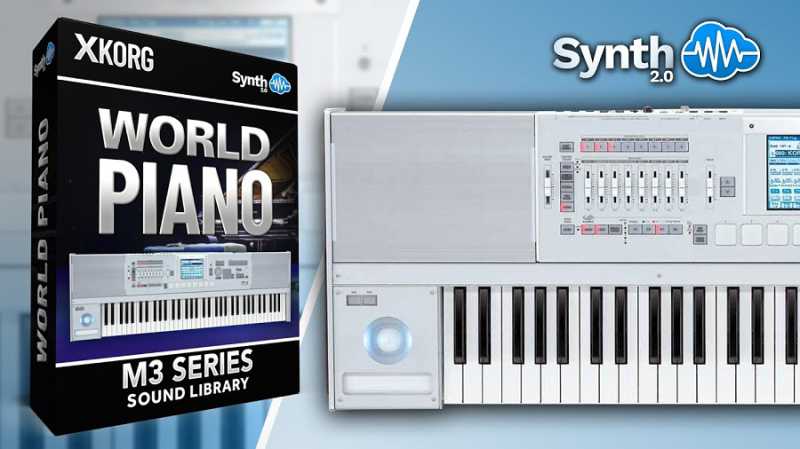 Korg M3 Acoustic Electric Pianos 原声钢琴与电钢琴 ( 652MB )
