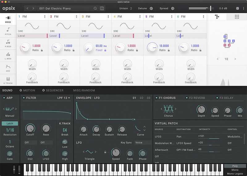 KORG Opsix Native 硬件模拟合成器 ( 697MB )