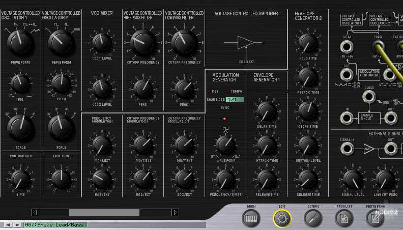 KORG MS-20 硬件模拟合成器 ( 7MB )