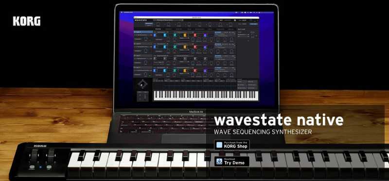KORG Wavestate Native 硬件模拟合成器 ( 2.2GB )