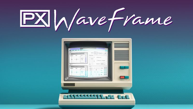 UVI PX WaveFrame 复古数字采样 ( 9.5GB )