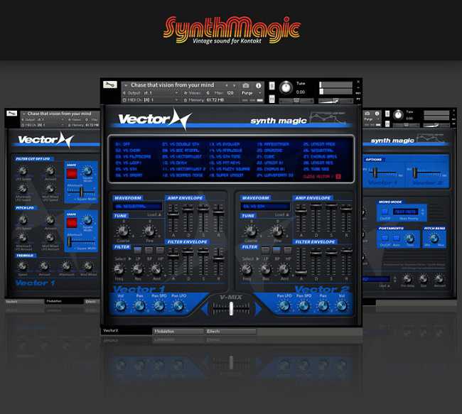 Synth Magic Vector X 极品电音合成器 ( 6.3GB )