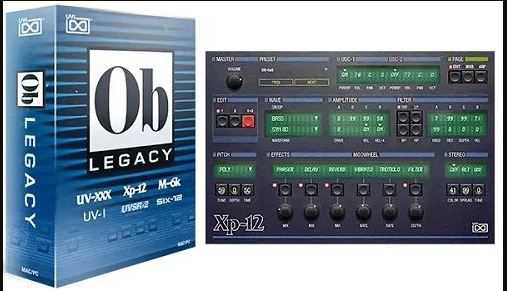 UVI OB Legacy 传奇合成器套件 ( 16.7GB )