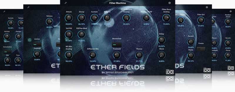 UVI Ether Fields 大气环境音色 ( 1.3GB )