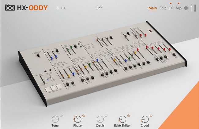 UVI HX Oddy 模拟合成器 ( 3.5GB )