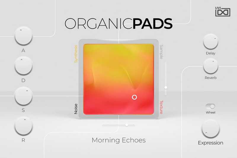 UVI Organic Pads 铺底合成器 ( 817MB )