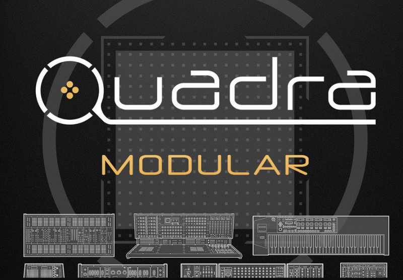 UVI Quadra Modular 多功能工具和音序器 ( 5.8GB )
