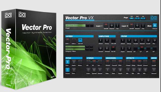 UVI Vector Pro 矢量合成器合集 ( 18.8GB )