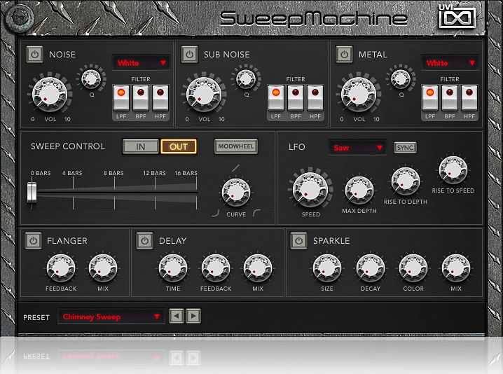 UVI SweepMachine 噪声合成器 ( 59MB )
