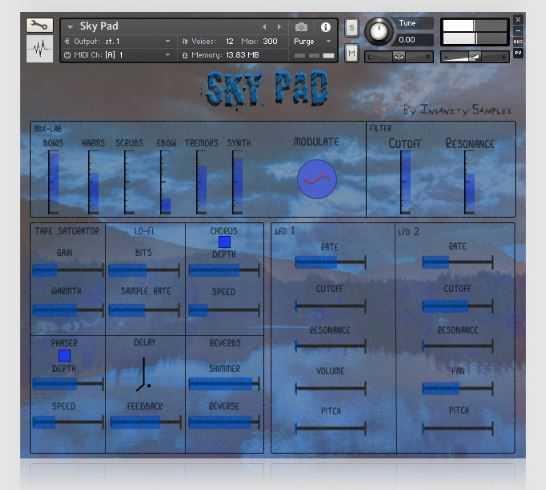 Insanity Samples Sky Pad 合成垫 （ 1.8GB ）