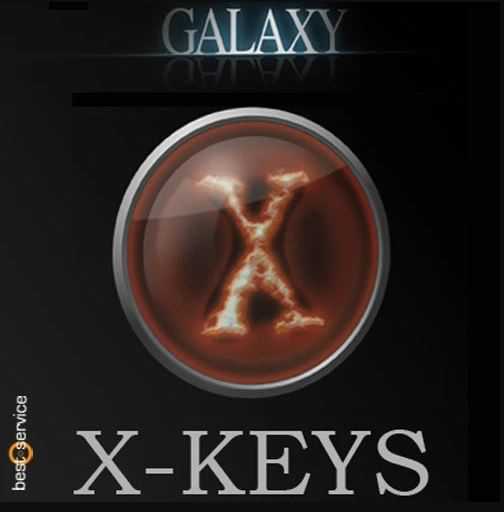 Galaxy X Keys Library 银河合成器 ( 9.6GB )