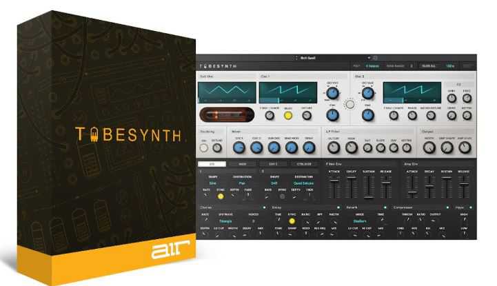 AIR Music Technology TubeSynth 电子管合成器 ( 35MB ）
