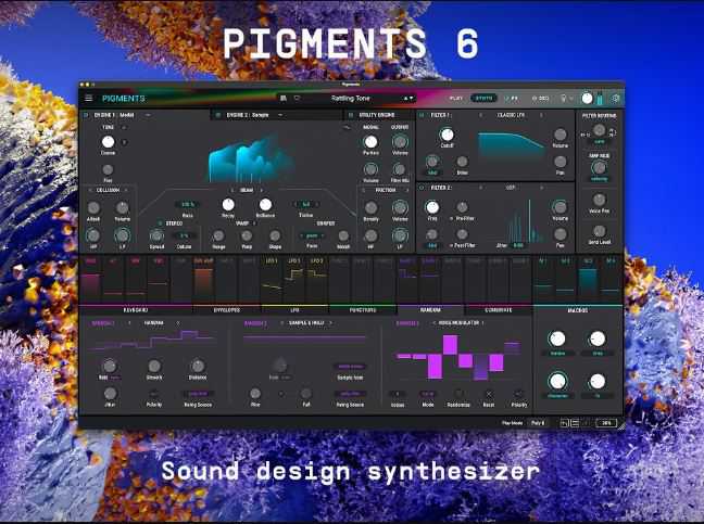 Arturia Pigments 6 旗舰一体化合成器 （ 2.8GB ）