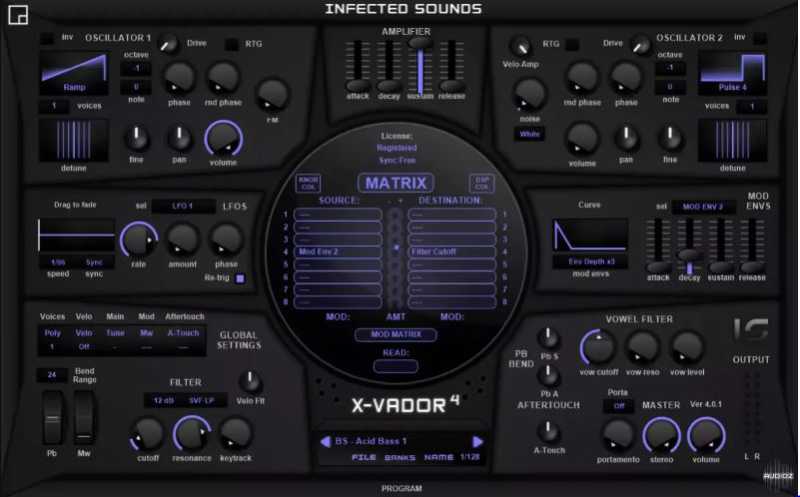 Infected Sounds X V4dor 混合合成器 ( 16MB )