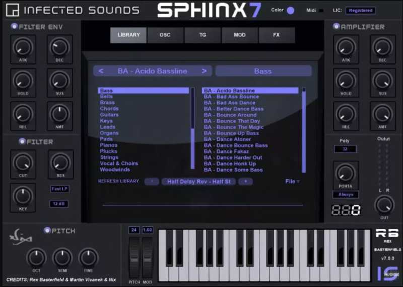 Infected Sounds Sphinx v7.0.0 狮身人面合成器 ( 950MB )