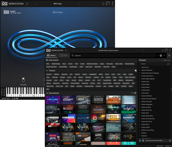 UVi Workstation v4.0.1 合成器工作站 ( 760MB )