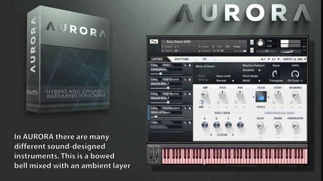 Fluffy Audio AURORA 电影合成器 （ 5.3GB ）