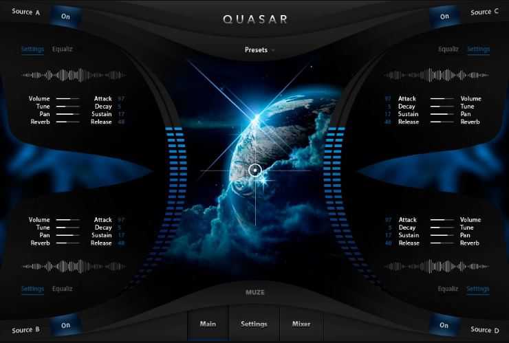 Muze Quasar 电影游戏铺垫效果 ( 3.4GB )