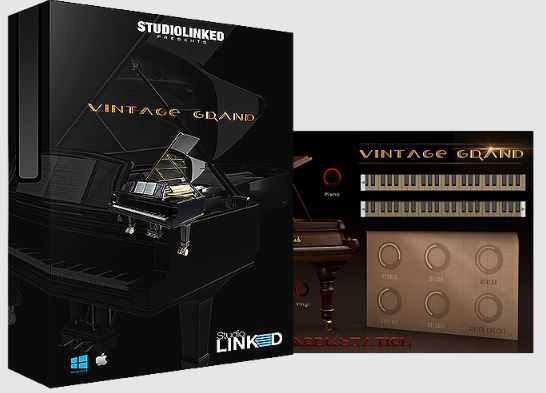 StudioLinked Vintage Grand 复古钢琴合成器 ( 1.4GB )