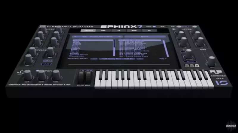 Infected Sounds Sphinx v7.0.3 狮身人面合成器+14套扩展