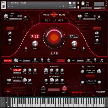 Lussive Audio Rise and Fall Lab 电音扭曲效果（ 121MB ）