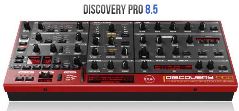 DiscoDSP Discovery Pro 迪斯科舞曲合成器 ( 363MB )