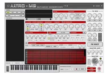 Psytrance Plugins AXTRO MS v1.0 波表合成器插件 ( 47MB )